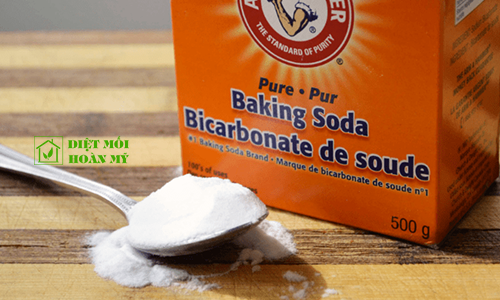 Diệt gián bằng bột nở